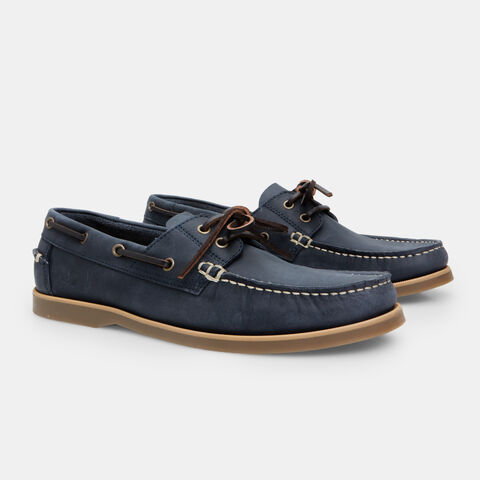 Mocasines de hombre Weinbrenner de piel , Azul Mocasines de hombre Weinbrenner de piel , Azul